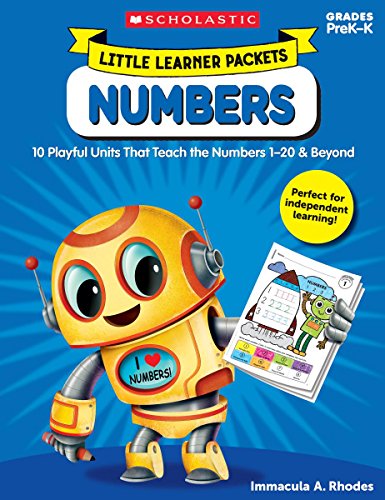 Stock image for Little Learner Packets: Numbers: 10 Playful Units That Teach the Numbers 1  20 & Beyond for sale by BooksRun