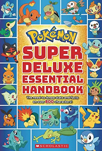 Beispielbild fr Super Deluxe Essential Handbook (Pok mon): The Need-to-Know Stats and Facts on Over 800 Characters zum Verkauf von Isle of Books