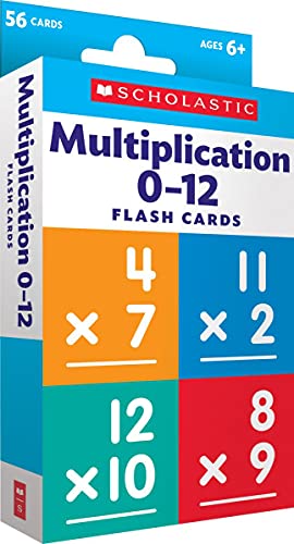 Stock image for Flash Cards: Multiplication 0 - 12 for sale by Ergodebooks