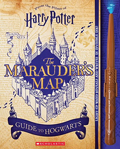 Imagen de archivo de Harry Potter: The Marauder's Map Guide to Hogwarts (book and wand set) a la venta por WorldofBooks