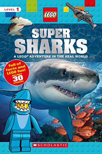 Beispielbild fr Super Sharks: A Lego Adventure in the Real World (Scholastic Readers: Lego) zum Verkauf von WorldofBooks