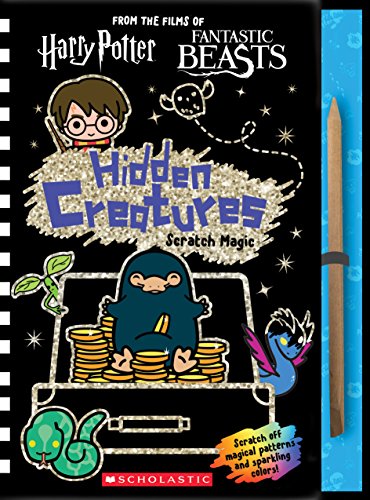 9781338280944: Hidden Creatures: Harry Potter Wizarding World Scratch Magic