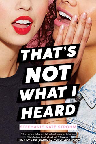 Stock image for That's Not What I Heard for sale by Better World Books
