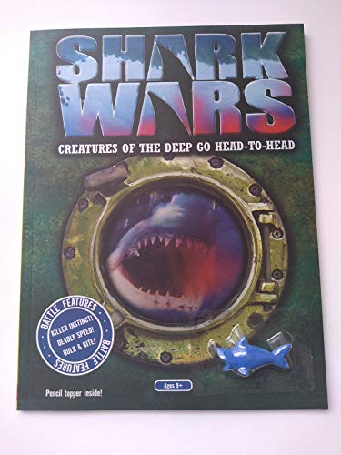 Beispielbild fr SHARK WARS - Creatures of the Deep Go Head-to-Head - PENCIL TOPPER MINI FIGURE INSIDE zum Verkauf von More Than Words