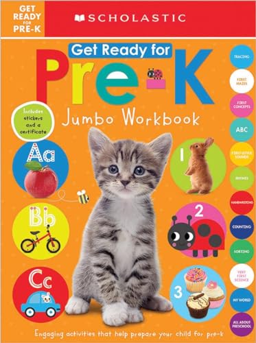 Beispielbild fr Get Ready for Pre-K Jumbo Workbook: Scholastic Early Learners (Jumbo Workbook) zum Verkauf von Blackwell's