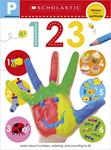 Stock image for 123 Pre-K Workbook: Scholastic Early Learners (Skills Workbook) for sale by SecondSale