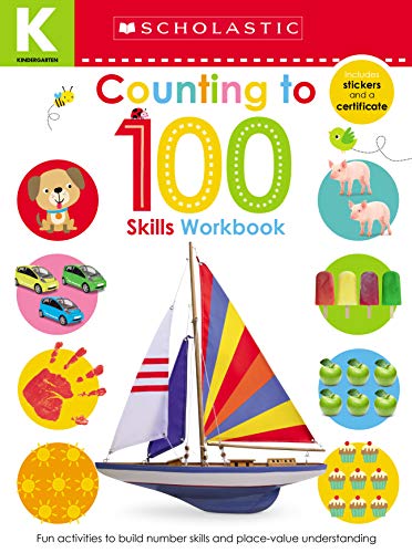 Stock image for Counting to 100 Kindergarten Workbook: Scholastic Early Learners (Skills Workbook) for sale by Ergodebooks