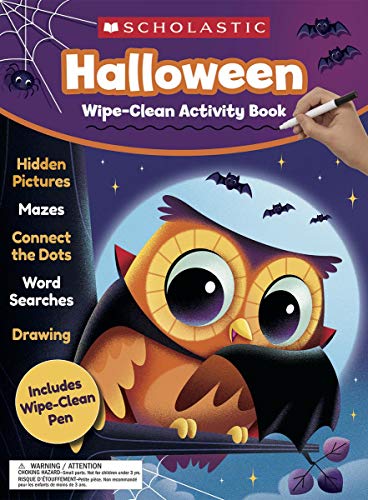 Stock image for Halloween Wipe-Clean Activity Book for sale by Reliant Bookstore