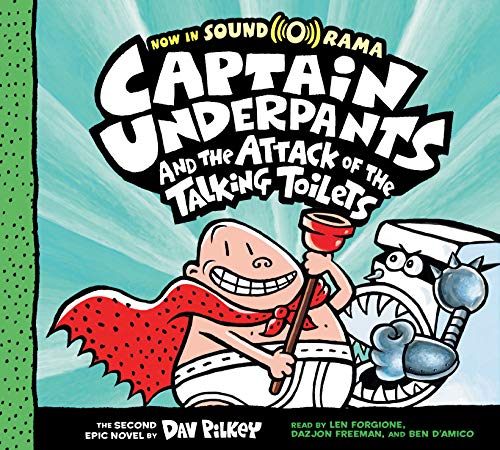 Imagen de archivo de Captain Underpants and the Attack of the Talking Toilets (Captain Underpants #2) (2) a la venta por Irish Booksellers