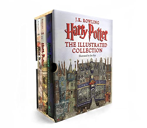 9781338312911: Harry Potter: The Illustrated Collection (Books 1-3 Boxed Set)