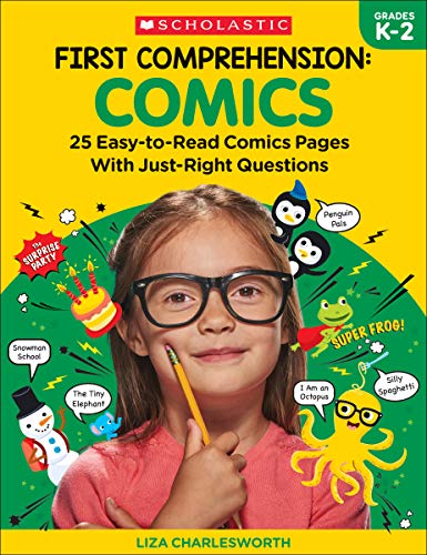 Stock image for First Comprehension: Comics: 25 Easy-to-Read Comics with Just-Right Questions for sale by SecondSale