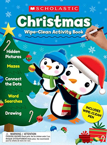 Stock image for Christmas Wipe-Clean Activity Book for sale by Reliant Bookstore