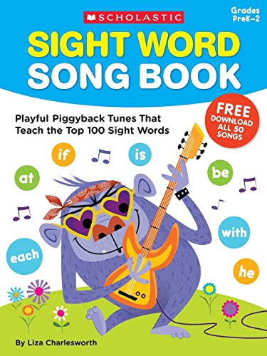 Beispielbild fr Sight Word Song Book: Playful Piggyback Tunes That Teach the Top 100 Sight Words zum Verkauf von BooksRun