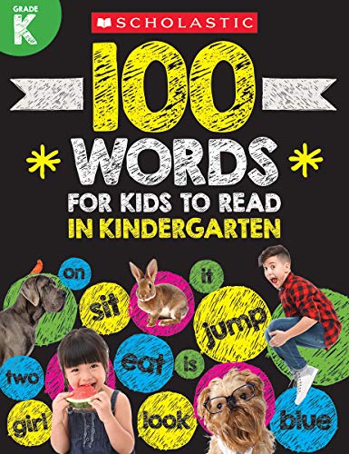 Beispielbild fr 100 Words for Kids to Read in Kindergarten Workbook zum Verkauf von Blackwell's