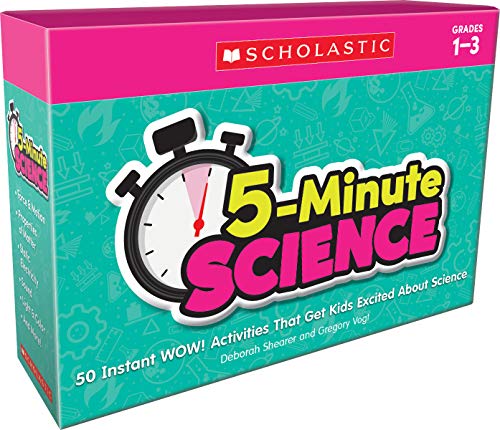 9781338330113: 5-Minute Science: Grades 1-3: Instant Wow! Activities That Get Kids Excited about Science