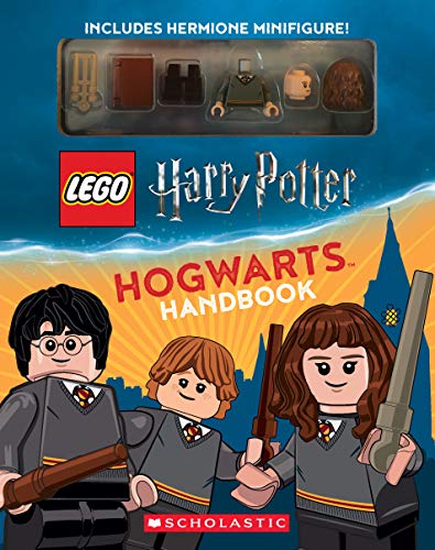 9781338339406: Hogwarts Handbook (LEGO Harry Potter): Includes Hermione Minifigure!