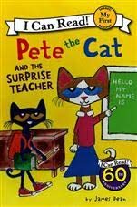 Stock image for Pete The Cat My First I Can Read 5 books Collection (The Surprise Teacher, Play Ball, Train Trip, Scuba-Cat, & Too Cool For School) for sale by GF Books, Inc.