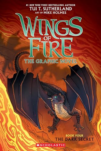 Imagen de archivo de Wings of Fire: The Dark Secret: A Graphic Novel (Wings of Fire Graphic Novel #4) (4) (Wings of Fire Graphix) a la venta por Goodwill Books