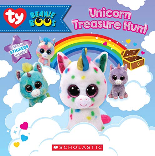 9781338344585: Unicorn Treasure Hunt (Beanie Boos: Storybook with stickers)