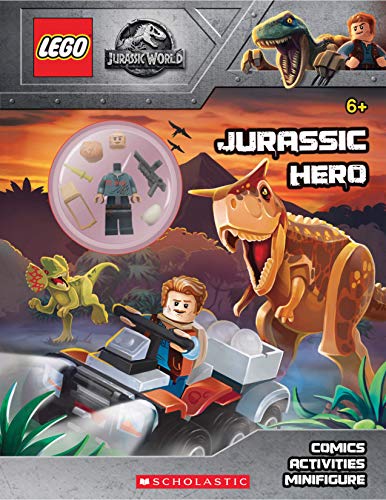 Beispielbild fr Jurassic Hero (LEGO(R) Jurassic World: Activity Book with Minifigure) (LEGO Jurassic World) zum Verkauf von BooksRun