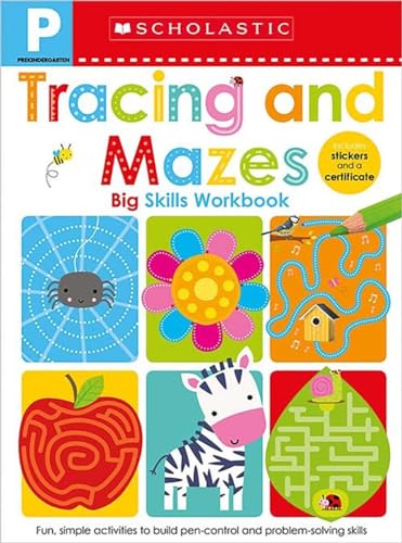 Beispielbild fr Tracing and Mazes Pre-K Workbook: Scholastic Early Learners (Big Skills Workbook) zum Verkauf von Blackwell's