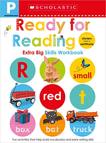 Beispielbild fr Pre-K Ready for Reading Workbook: Scholastic Early Learners (Extra Big Skills Workbook) zum Verkauf von Blackwell's
