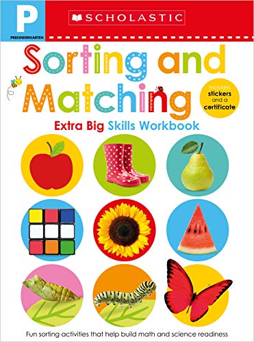 Stock image for Sorting and Matching Pre-K Workbook: Scholastic Early Learners (Extra Big Skills Workbook) for sale by Reliant Bookstore