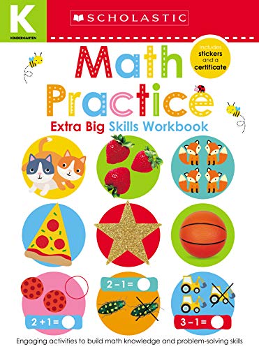 Beispielbild fr Math Practice Kindergarten Workbook: Scholastic Early Learners (Extra Big Skills Workbook) zum Verkauf von Blackwell's