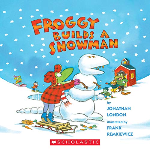 Imagen de archivo de Froggy builds a snowman a la venta por Jenson Books Inc