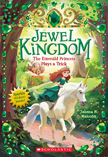 9781338565713: The Emerald Princess Plays a Trick (Jewel Kingdom, 3)