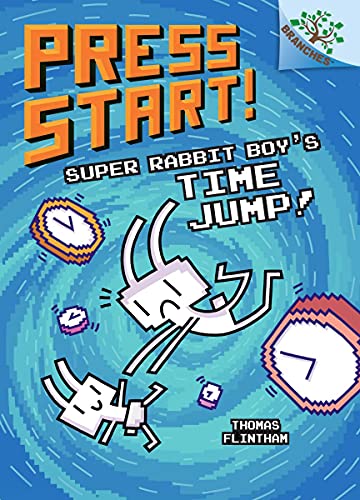 Beispielbild fr Super Rabbit Boy's Time Jump!: a Branches Book (Press Start! #9) (Library Edition) zum Verkauf von Better World Books