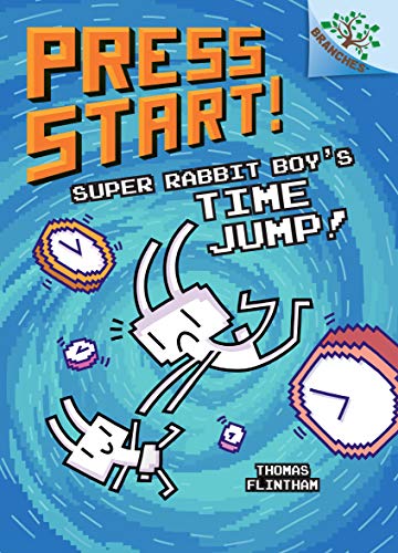 Imagen de archivo de Super Rabbit Boy's Time Jump!: A Branches Book (Press Start! #9): Volume 8 a la venta por ThriftBooks-Atlanta