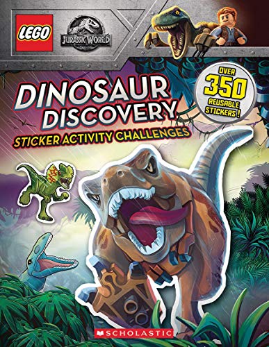 Beispielbild fr Dinosaur Discovery (LEGO JURASSIC WORLD: STICKER ACTIVITY BOOK) zum Verkauf von Idaho Youth Ranch Books