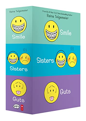 9781338599459: Smile, Sisters, and Guts: The Box Set
