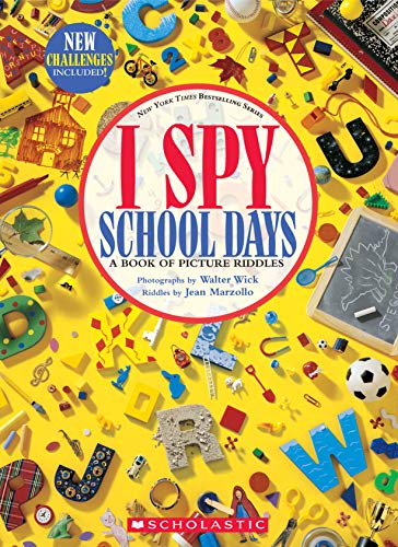 9781338603057: I Spy School Days: A Book of Picture Riddles