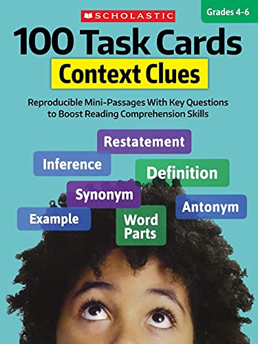 Beispielbild fr 100 Task Cards: Context Clues zum Verkauf von Blackwell's