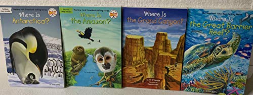 Beispielbild fr Where Is? Children Series 4 Books Collection: Antarctica, Amazon, Grand Canyon & Great Barrier Reef. zum Verkauf von Better World Books