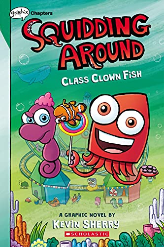 Imagen de archivo de Class Clown Fish: A Graphix Chapters Book (Squidding Around #2) a la venta por Goodwill of Colorado