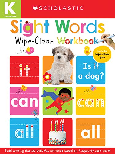 Stock image for Sight Words: Scholastic Early Learners (Wipe-Clean Workbook) for sale by Gulf Coast Books