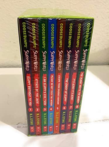 Stock image for Goosebumps Slappyworld Books 1-8 with Exclusive Bookmark for sale by Upward Bound Books