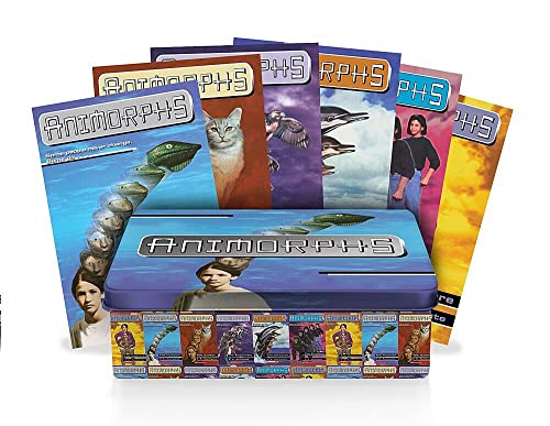 9781338678833: Animorphs Retro Tin Set: The Invasion / the Visitor / the Encounter / the Message / the Predator / the Capture (Animorphs, 1-6)