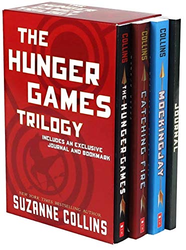 Stock image for THE HUNGER GAMES TRILOGY INCLUDES AN EXCLUSIVE JOURNAL AND BOOKMARK for sale by New Legacy Books