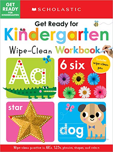 Stock image for Get Ready for Kindergarten Wipe-Clean Workbook: Scholastic Early Learners (Wipe Clean) for sale by Blackwell's