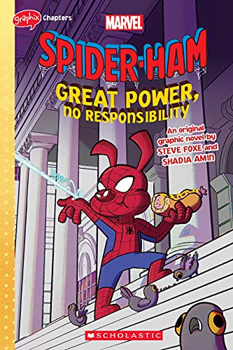 Beispielbild fr Great Power, No Responsibility (Spider-Ham Graphic Novel) (Marvel: Spider-Ham) zum Verkauf von WorldofBooks