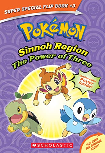 Stock image for The Power of Three / Ancient Pokmon Attack (Pokmon Super Special Flip Book: Sinnoh Region / Hoenn Region) for sale by Red's Corner LLC