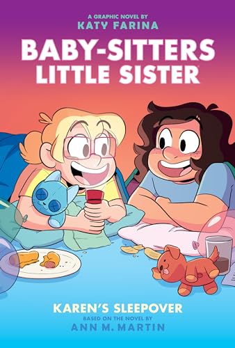 Stock image for Karen's Sleepover: A Graphic Novel (Baby-Sitters Little Sister #8) (Baby-Sitters Little Sister Graphix) for sale by GF Books, Inc.