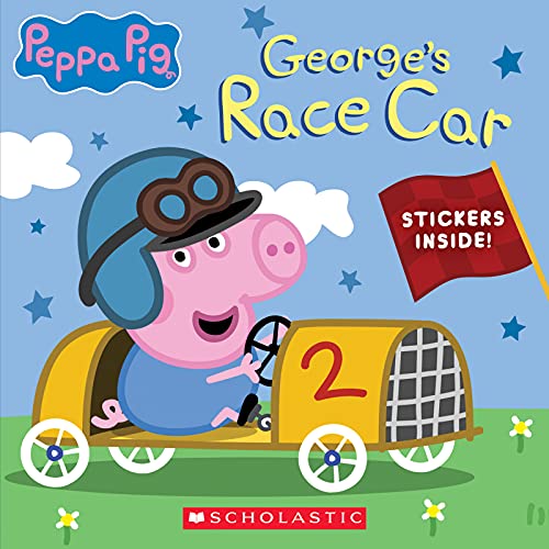 Stock image for George's Race Car (Peppa Pig) (Media Tie-In) for sale by Better World Books