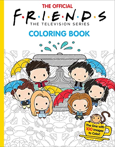Imagen de archivo de The Official Friends Coloring Book: The One with 100 Images to Color! a la venta por ZBK Books