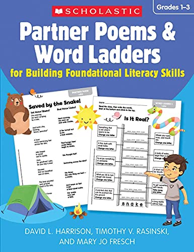 Imagen de archivo de Partner Poems & Word Ladders for Building Foundational Literacy Skills: Grades 1 "3 a la venta por HPB-Emerald