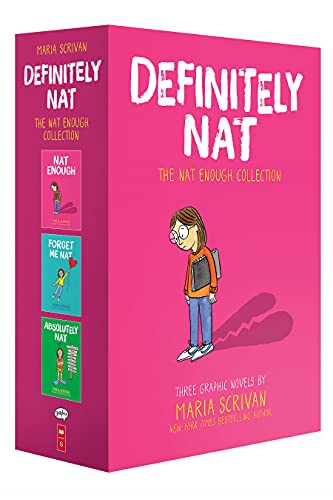 Stock image for Definitely Nat: A Graphic Novel Box Set (Nat Enough #1-3) for sale by Books Unplugged